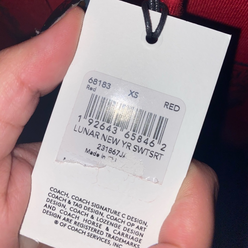 Coach Sweatshirt - Picture 4 of 5